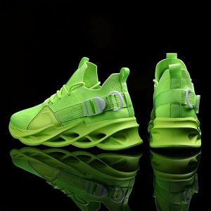 Men's Running Shoes Mesh Non Slip Athletic Tennis Walking Blade Type Sneakers Hip Hop Sports Casual Fashion Sneakers